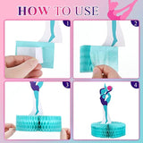 9 Pcs Gymnastics Honeycomb Centerpieces Gymnastics Party Decoration Gi