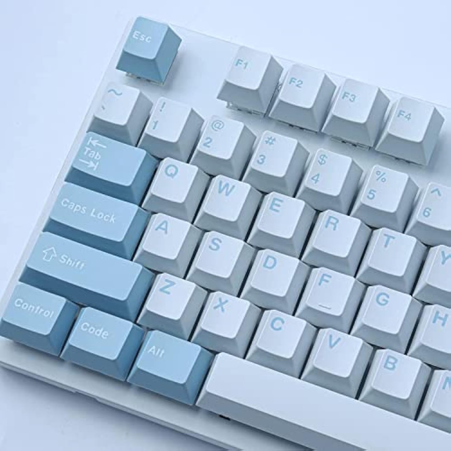 Keycaps, 173 Keys Cherry Profile Double Shot Keycaps Set With 6.25U And 7U Spa