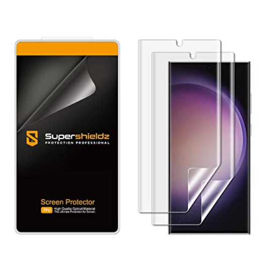 (2 Pack) Designed For Samsung (Galaxy S23 Ultra 5G) Screen Protector, High Definition Clear Shield (Tpu)