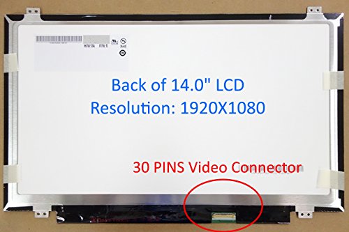 New 14.0 Inch Screen/Panel Compatible With Aspire 1 A114-31-C4Hh Fhd 1920X1080 Laptop Replacement Led Lcd