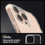 Spigen Liquid Crystal Designed for iPhone 16 Pro Case [NOT Compatible with MagSafe], [Military-Grade Protection] - Crystal Clear