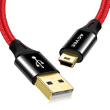 2 Pack 3Ft Mini Usb Cable, Braided Durable Usb-A To Mini-B Charger Charging Co