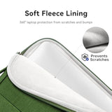 For 13.6 Inch Macbook Air Case Sleeve Compatible With Macbook Air 13.6 M4/M3/M2/M1,Macbook Pro 13 M2/M1,14 Inch Macbook Pro (M4/M3/M2/M1 Pro/Max),Water Repellent Laptop Case With Handle