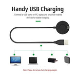 2Pack Charger Compatible With Garmin Venu 3/Venu 3S/Venu 2/Venu 2 Plus/Venu 2S/Venu/Venu Sq 2/Venu Sq/Venu X1 Replacement Usb Charging Cable Date Sync Cord Adapter For Garmin Venu Series Smartwatch