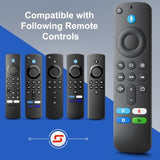 Voice Remote Control Replacement For Fire-Tv-Stick/Tv Cube And For Insignia/Toshiba/Pioneer/Amz Fire Smart Tvs