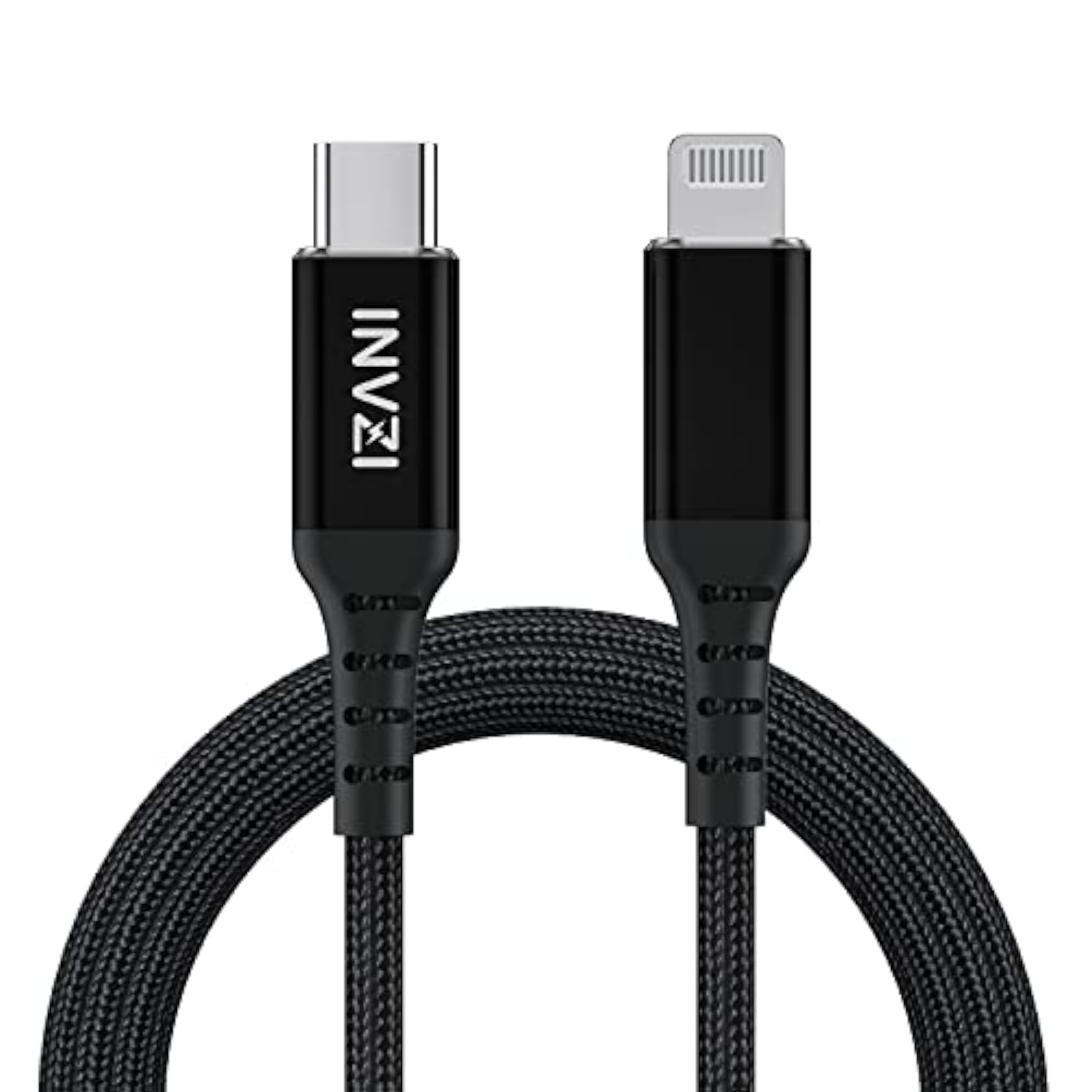 Usb C To Lightning Cable With Mfi Certified, Iphone Fast Charger 6.6Ft Nylon Braided Cable For Iphone 16 Pro Max/Pro/Mini, Iphone 15 Pro Max, Ipad 9, 8, Airpods Pro And More