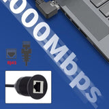 Cy Rj45 Waterproof Cable,Cat6 Rj45 Male To Female Lan Ethernet Network Extensi