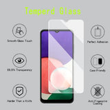 [4 Pack] Screen Protector Compatible with  Galaxy A22 5G,Scratch Resistant,Easy-Install,Bubble Free,Anti-Fingerprint,Tempered Glass Compatible
