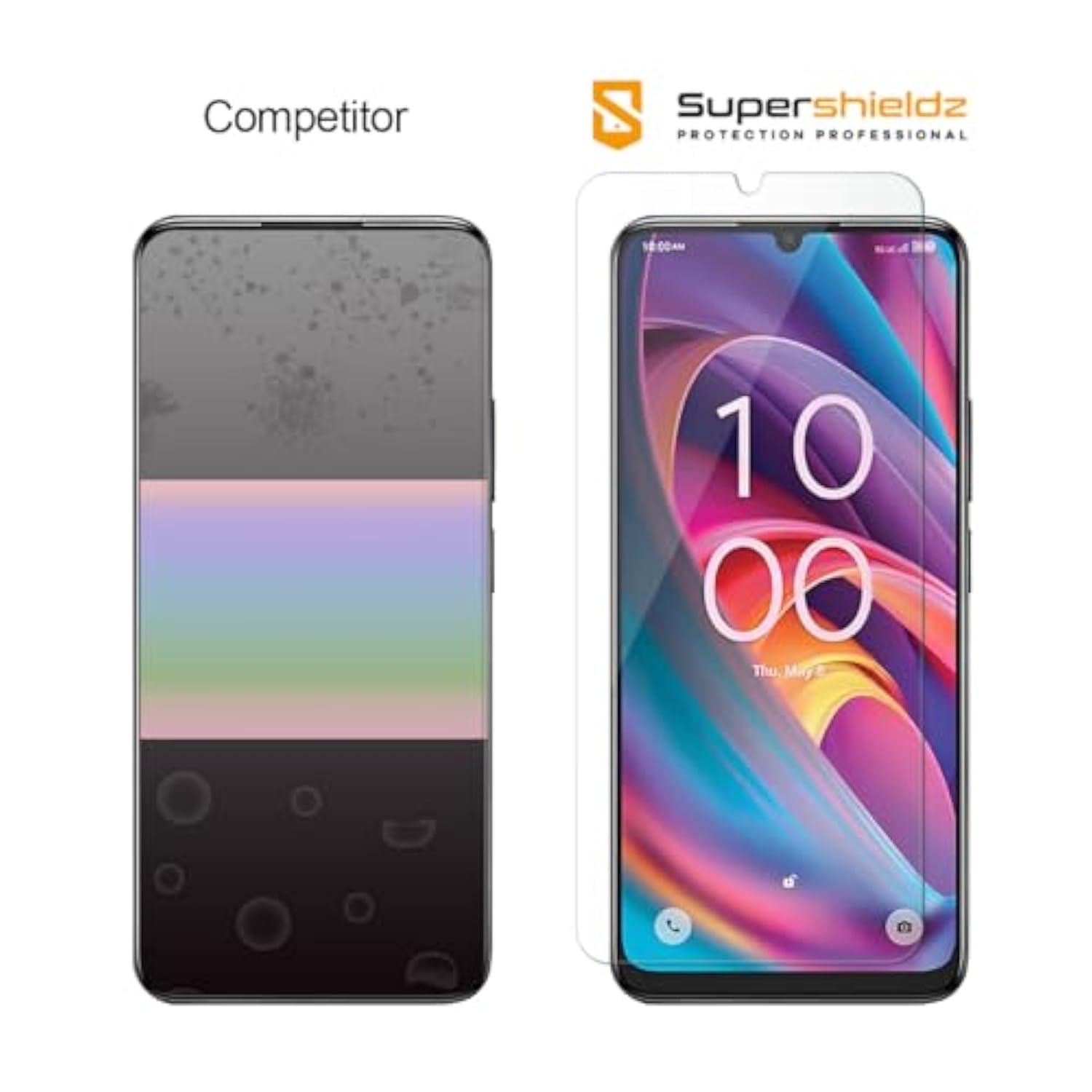 (2 Pack) Designed For Tcl K32 5G Tempered Glass Screen Protector, Anti Scratch, Bubble Free