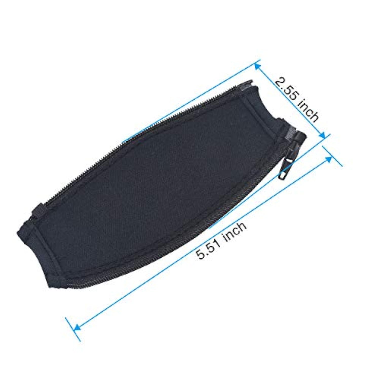 Qc3 Replacement Top Headband Cover, Zipped Dustproof Headband Cover Protector Pad Cushion Compatible With Bose Quietcomfort15 Qc3 Ae2 Ae2I Ae2W Soundtrue On-Ear Headphones