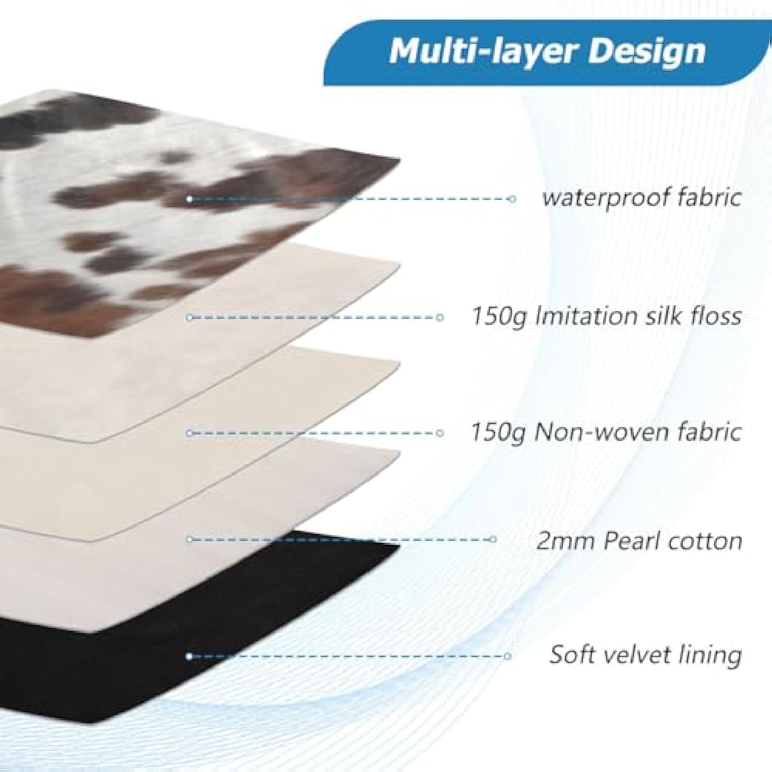 Cow Print Laptop Sleeve Bag Shockproof Protective Computer Carrying Case For 13-14 Inch Notebook Quilting Laptop Case Bag