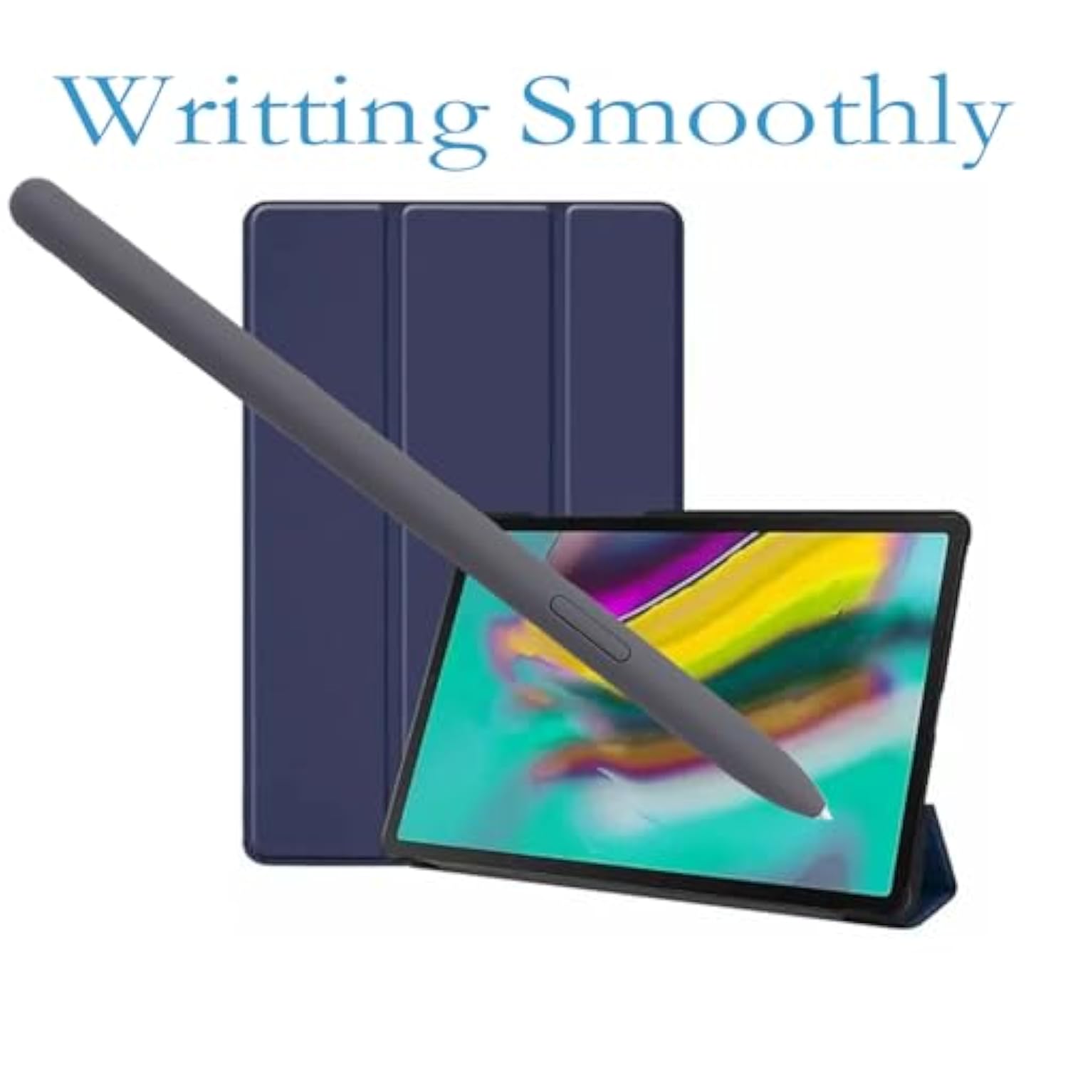 Grey Galaxy Tab S9 Fe S Pen For Samsung Galaxy Tab S9 Fe Stylus Pen Replacement + Free 5 Tips For Samsung Galaxy Tab S9 Fe Stylus S Pen