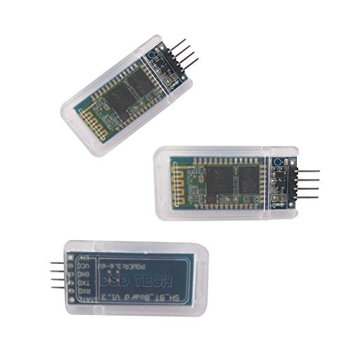 Hc-06 Wireless Bluetooth Serial Transceiver Support Module Slave And Master Mode For Arduino + 4Pin Dupont Cable