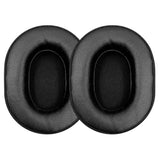 Replacement Ear Cushions For Sony Mdr-7506 Mdr-V6 Mdr-V7 Mdr-Cd900St Monitor Headphones, Ear Cushions Are Made Of Soft Protein Leather, Added Thickness(Black)