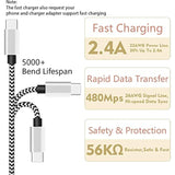 Type C Charger Cable,15Ft Long Usb A To C Cable Compatible With Google Pixel 4 Xl,Samsung S10 S9 Plus S8, Galaxy Note 10, Lg V30, Braided Charging Fits Nintendo Switch Macbook Wall Charger