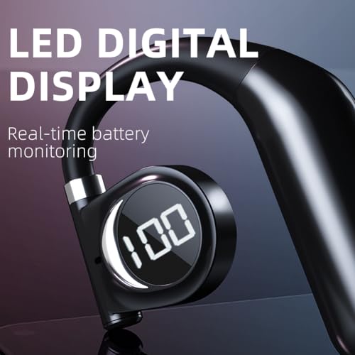 63H Playback Time Bluetooth 5.3 Neckband Bluetooth Headphones, In Ear Wireless Earphones With Digital Display, Game Mode, 7 Eq Modes, Support Tf Card, Multi-Point Connection, Usb-C Fast Charging