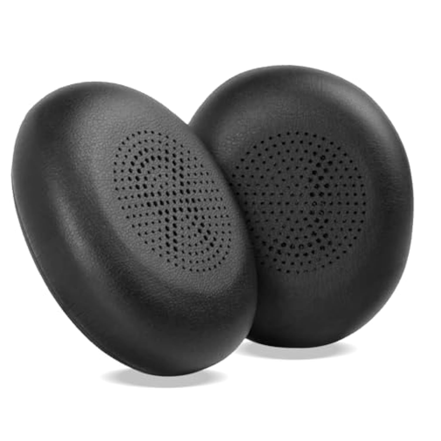 Replacement Earpads For Jabra Evolve2 65 (65Ms 65Uc Usb)/Evolve2 40 (40Uc 40Ms Usb)/Elite 45H On-Ear Wireless Headset, Headphone Ear Pads Cushions With Softer Protein Leather