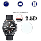 Tempered Glass Protector For Samsung Galaxy Watch3 (45Mm)-Anti-Fingerprint, Anti-Scratch,2.5D 9H Hardness [4 Pack] Hd Screen Protector Compatible With Samsung Galaxy Watch3 (45Mm)