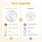 2 Pack Water Weight Bags For Balloon Column Stand And Balloon Arch, Openable Water Fillable Base For Party Wedding Graduation Decor Supplies Accessories, 10 Lbs (White)