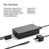 65W Surface Pro Charger Compatible With Microsoft Surface Laptop 1 2 3, Surfac