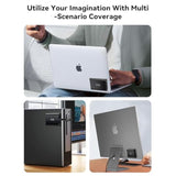 Magnetic Hard Drive Case For Samsung T7 Sield Ssd With 10Gbps Type-C Cable Compatible With Iphone 17 Pro & Pro Max External Solid State Drive Sleeve - Black