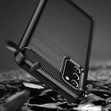 Galaxy A03S Case With 2Pcs Screen Protector Shock-Absorbing | Flexible Tpu Rubber | Protective Cell Phone Cover | For Samsung Galaxy A03S Us | Black