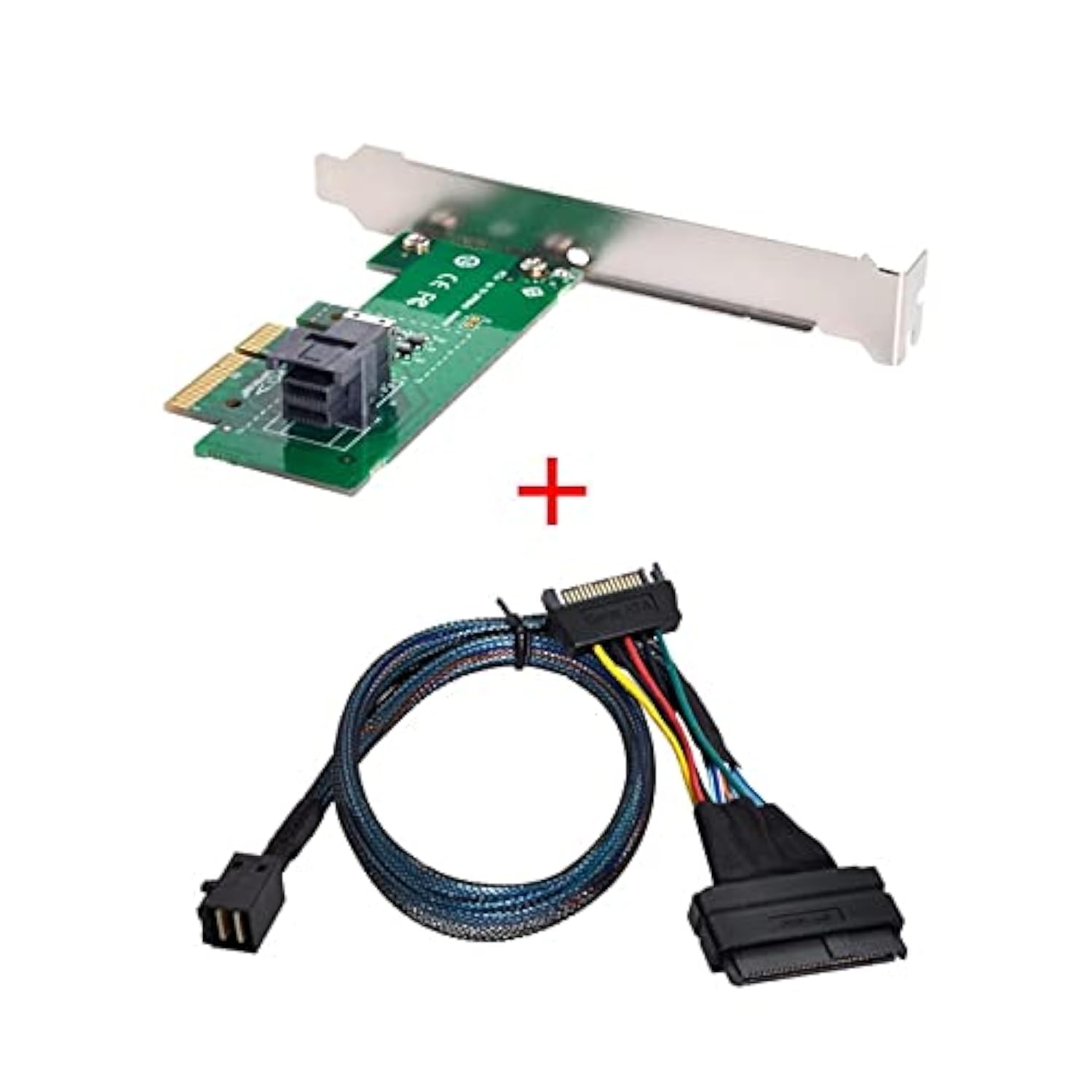 Pci-E 3.0 4.0 To Sff-8643 Card Adapter And U.2 U2 Sff-8639 Nvme Pcie Ssd Cable