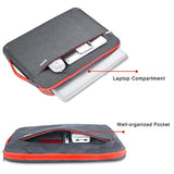 Voova Laptop Sleeve Case 15.6 16 Inch with Handle, 360° Protective Waterproof Slim Computer Bag Cover Compatible with MacBook Pro M2/M3/M4 16, HP Acer Lenovo Yoga ThinkPad Asus Laptop, Grey