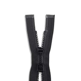 20 Inch Plastic Zipper Black 20” Heavy Duty Zippers Two Way Molded Pla