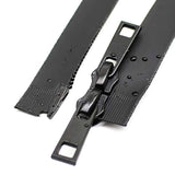 150Cm #5 Two Way Separating Waterproof Zippers Black Water Resistant Z