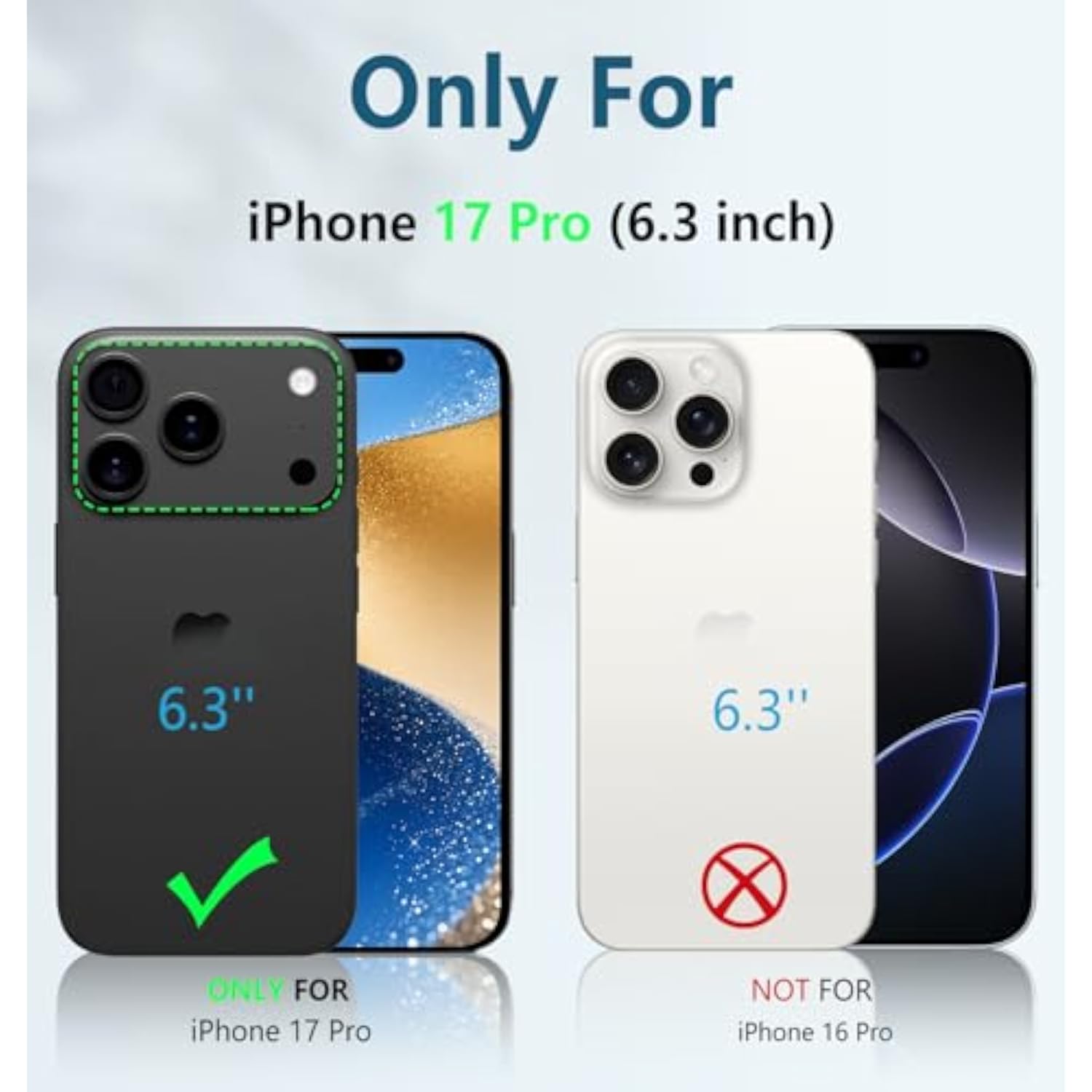 iPhone 17 Pro Premium Case with Built-in Screen Protector and Kickstand