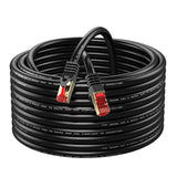 Cat6 Outdoor Ethernet Cable 30Ft,Outdoor Shielded Grounded Uv Resistant Waterp