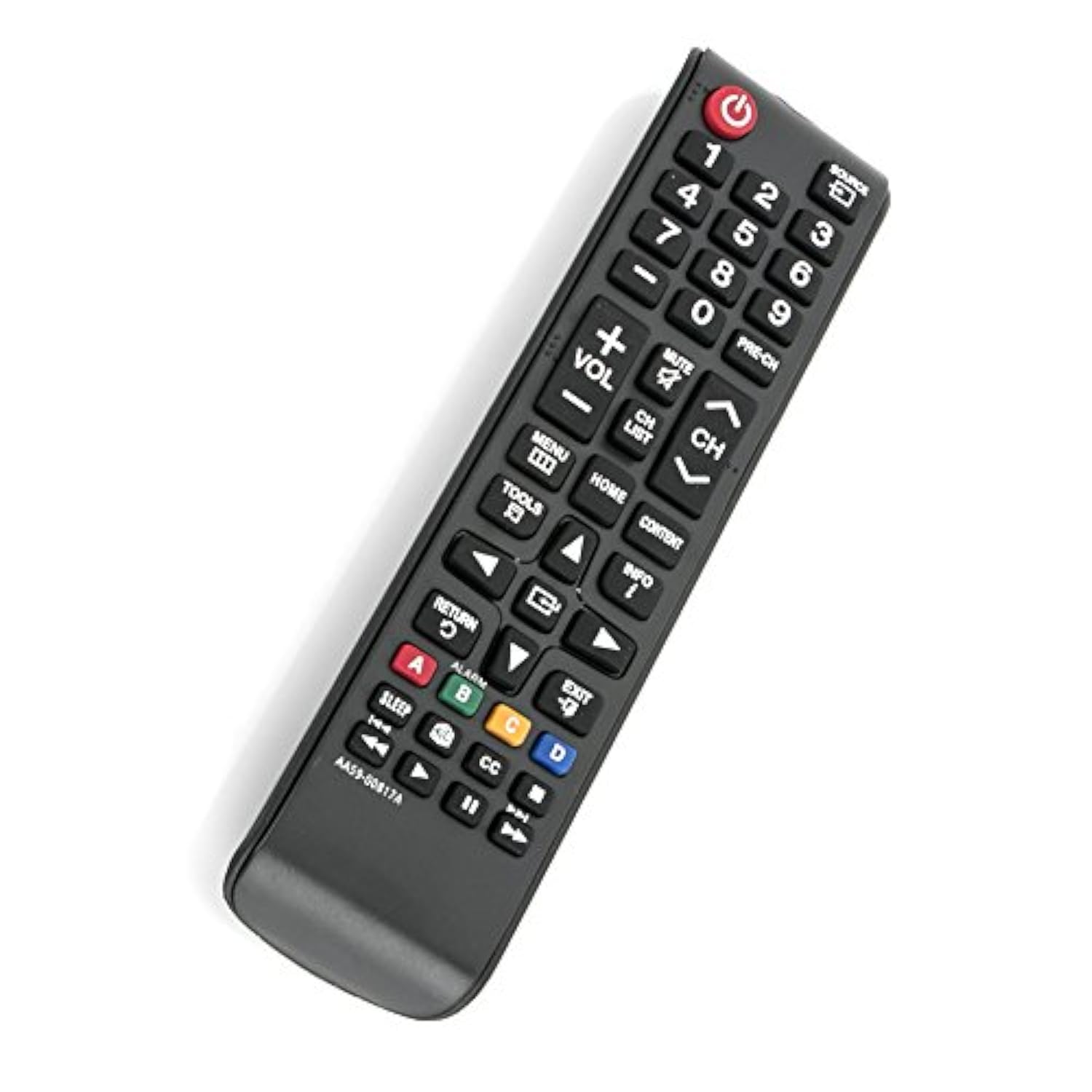 New AA59-00817A Replaced Remote fit for Samsung LCD TV HG32NB670BF HG32NB677BF HG40NB670FF HG40NB677FF HG28NB670 HG32NA470 HG32NA477 HG32NA478GF HG32NB690 HG39NA577 HG40NB670 HG40NB677