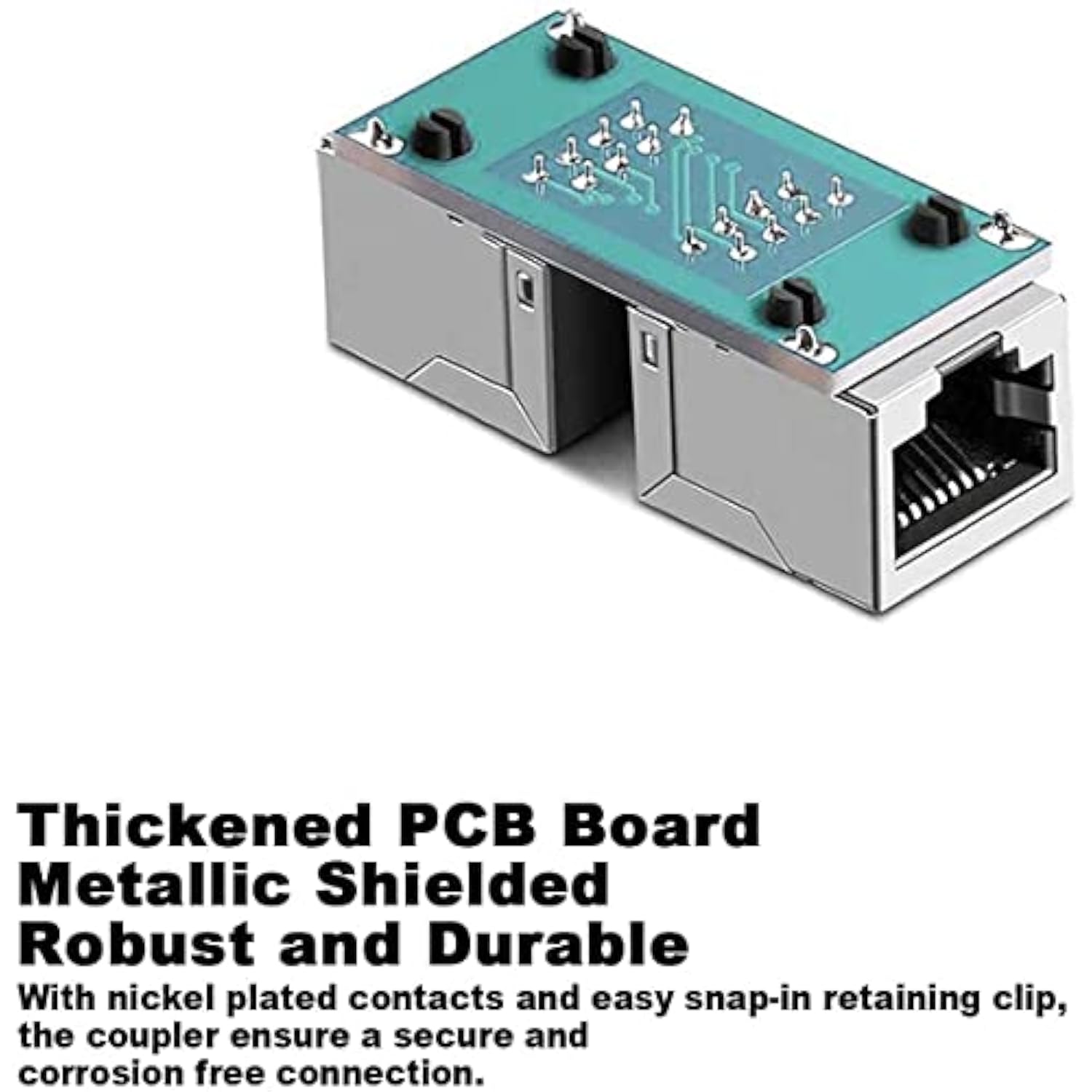 30 Pcs Rj45 Coupler Rj45 Inline Coupler Cat8 Cat7 Cat6A Cat6 Cat5E Cat5 Ethern