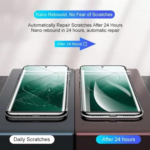 [2 Pack] Cellphone Screen Protector for OnePlus 15 5G, Full Coverage, Anti-Scratch, Shock-Resistant with Durable TPU Flexible Hydrogel Film for