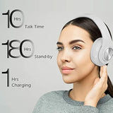 Wireless Bluetooth Headphones With Colorful Led Lights, Built-In Mic, Lightwei