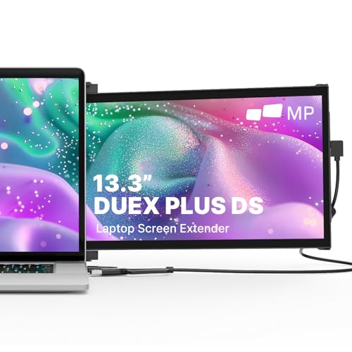 Lite New Mobile Pixels Portable Monitor (2026 Upgraded), 12.5" Full Hd Ips Laptop Screen Extender, Usb C/Hdmi Powered Plug And Play,Windows/Mac/Android/Switch Compatible (Jadeite Green)