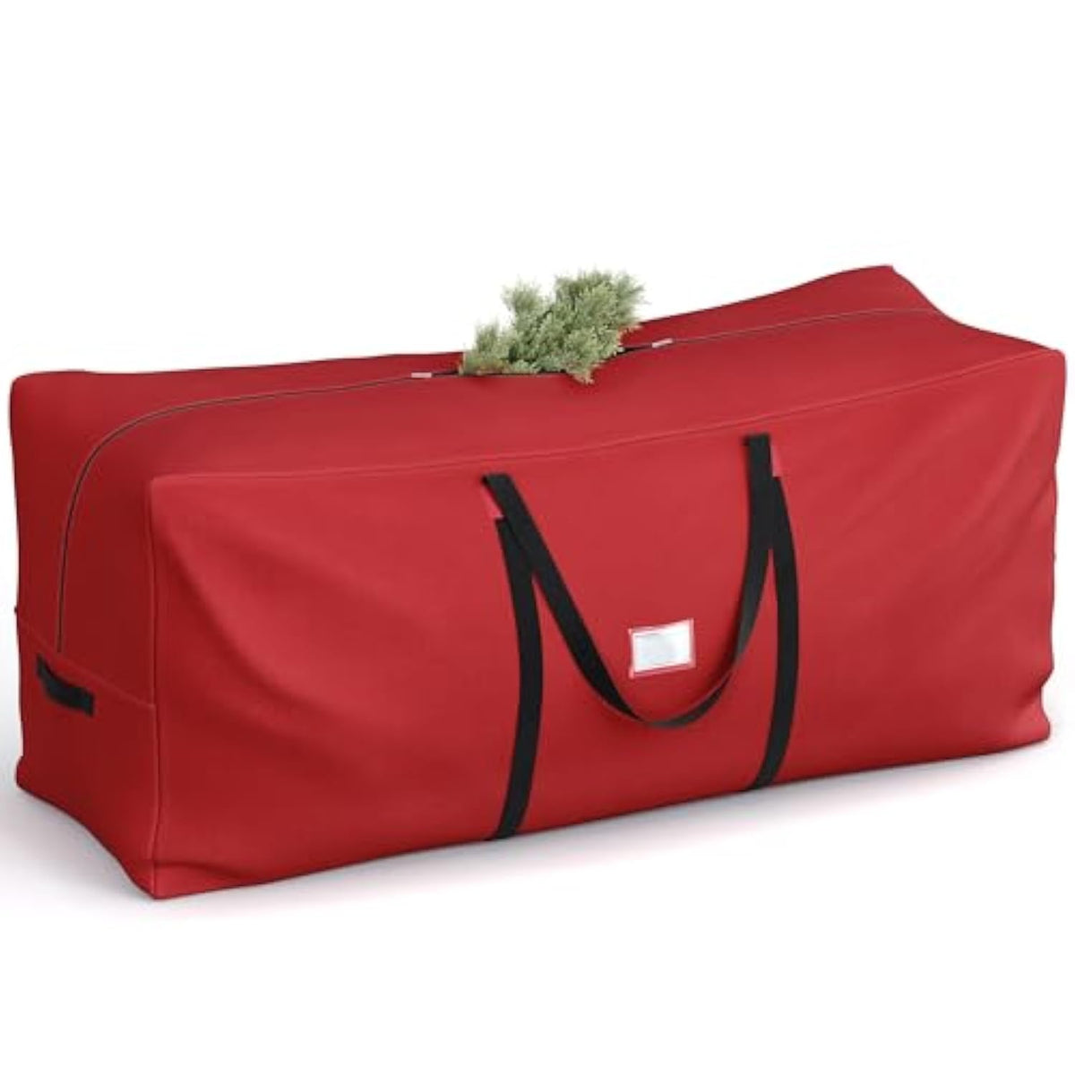 Christmas Tree Storage Bag, Holiday Tree Storage Container, Up To 9 Ft, Tree Holder Bag, Wear-Resistant 600D Oxford Fabric, Lightweight, Thick Handles, Red Urxs003R01