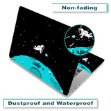 Laptop Skin Sticker Decal, 12" 13" 13.3" 14" 15" 15.4" 15.6" Laptop Vinyl Sticker Skin Cover Art Protector Notebook PC (2 Wrist Pad Skins Included), Decorative Waterproof Removable, Space Alien 2025
