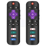 (Pack of 2) Replacement Only for Roku TV Remote, Compatible for TCL Roku/Hisense Roku/Sharp/Philips/Onn Roku/Insignia Roku (Not for Roku Stick and