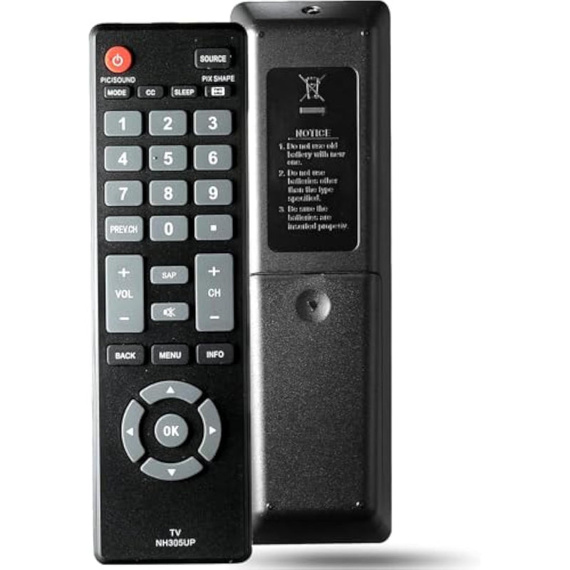 Nh305Ud Remote Control Replacement For Emerson Lcd Hdtv Tv