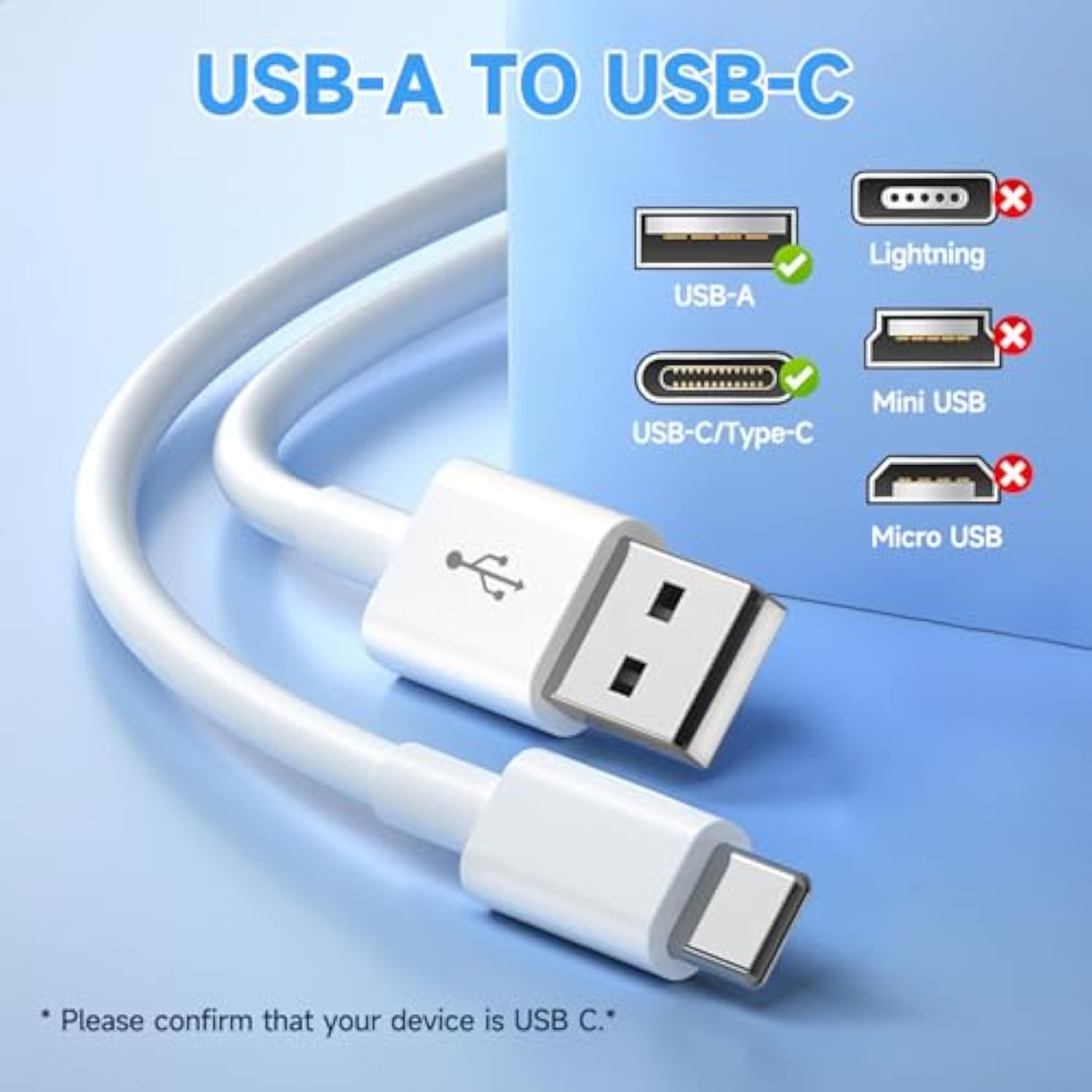 16.4Ft/5M Power Extension Cable For Any Usb-C Enabled Security Cameras Or Devi