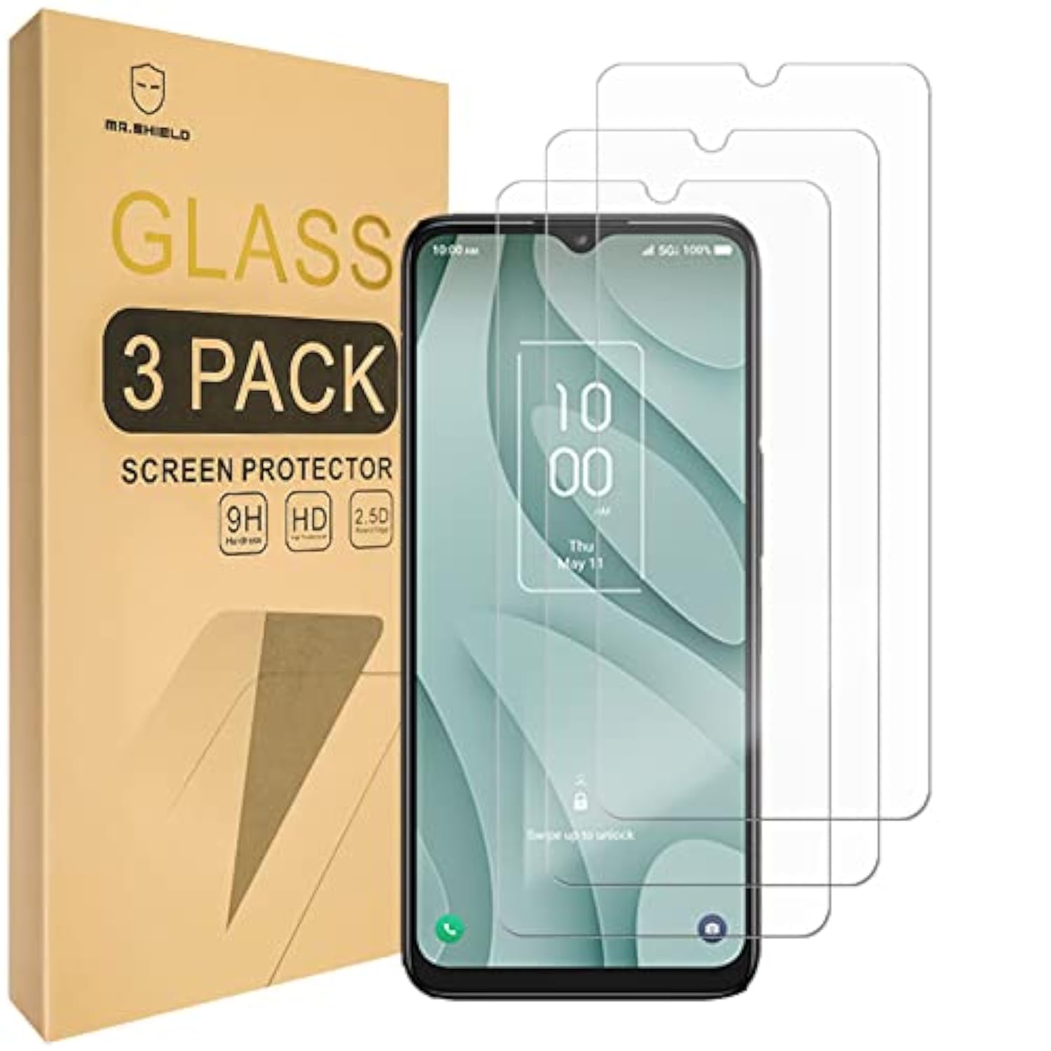 [3-Pack] Designed For Tcl 40 Xe/Tcl 40 X [Tempered Glass] [Japan Glass With 9H Hardness] Screen Protector