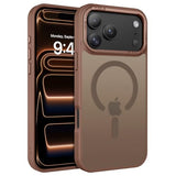 Magnetic for iPhone 17 Pro Max Case 6.9" 2025,[Compatible with Magsafe]Slim Cute Matte Translucent Shockproof Drop Protective Bumper Women Men Phone