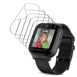 [5 Pack] For Jrtrack 5 Kids Smart Watch Screen Protector, Jrtrack 4 Kids Smartwatch Screen Protector, Hd Clear Full Coverage Anti Scratch Bubble Free Soft Tpu Screen Protector Film