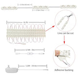 Led Module, Inflatable Toy Replacement Lights, White 20 Pack, 9.8Ft, 2835 Smd, Led Ip65 Waterproof Christmas Inflatable
