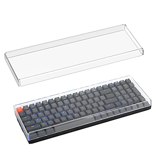 Keyboard Dust Cover, Compatible With Keychron K4 / K4 He, Rk Royal Kludge Rk100, Nuphy Halo96 V2, Lofree Flow Lite 100 Keys, Clear Acrylic Keypads Cover