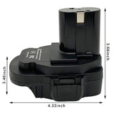 Makita 18V LXT to Ni-Cd/Ni-MH Battery Adapter for Cordless Tools