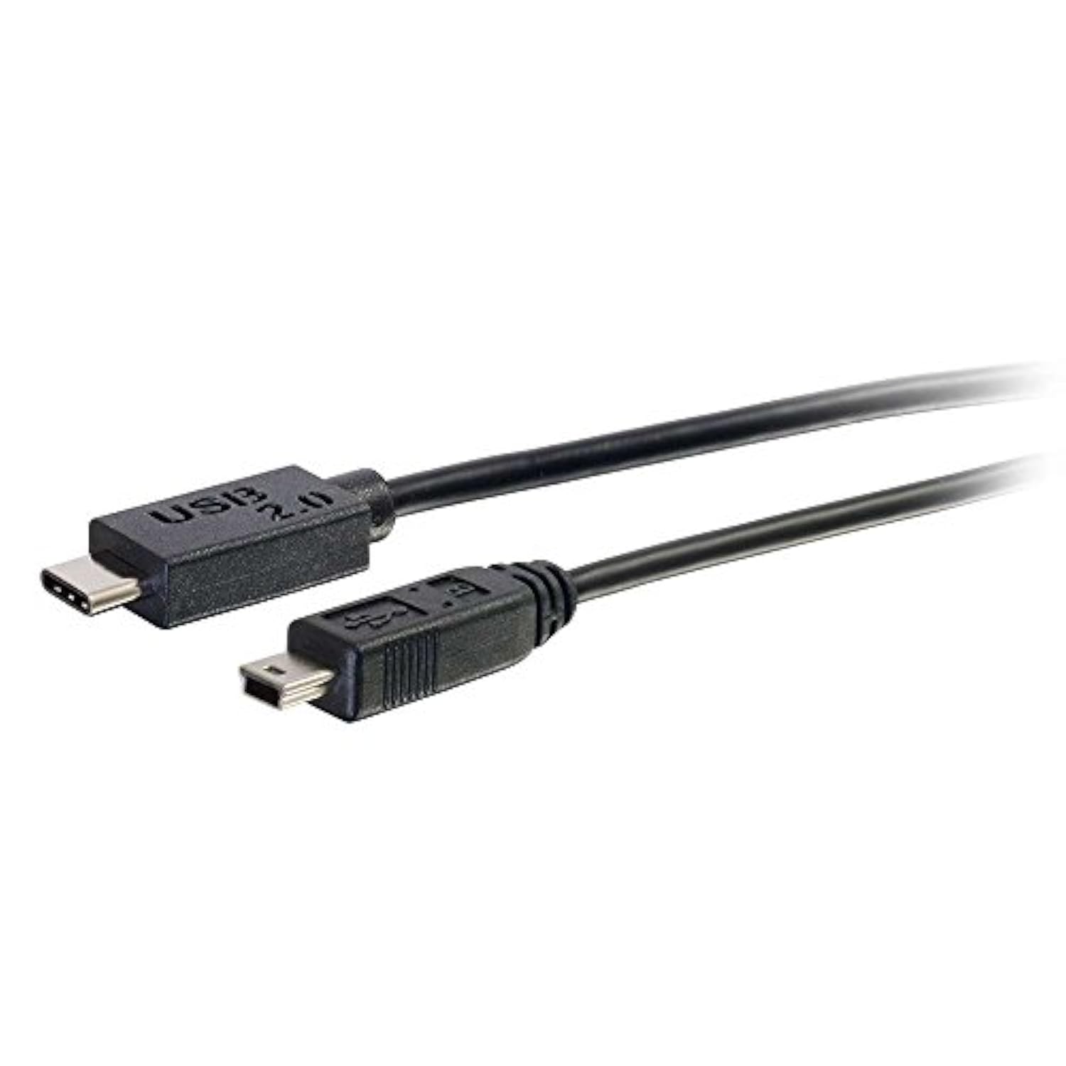 12Ft (3.7M) Usb 2.0 Usb-C To Usb Mini-B Cable M/M - Black
