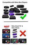 Remote Compatible with Roku Express 3700 3900 3930, Roku Premiere 2500R 2700R 2450XB 4620XB 4210XB 3900R, Roku 1 2 3 4 HD LT XS XD Boxes, Not Roku